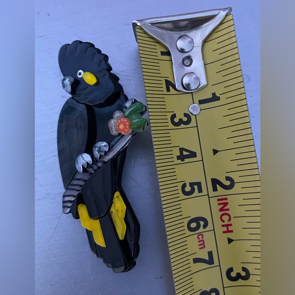 Erstwilder Rohan Yellow Tail Brooch - Picture 4 of 6